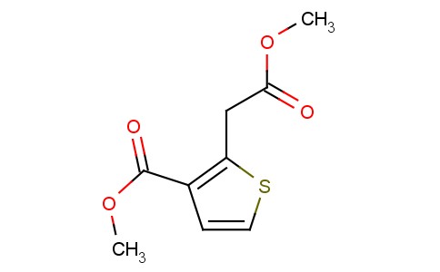 methyl 2-(2-methoxy-2-oxoethyl)-3-thienoate